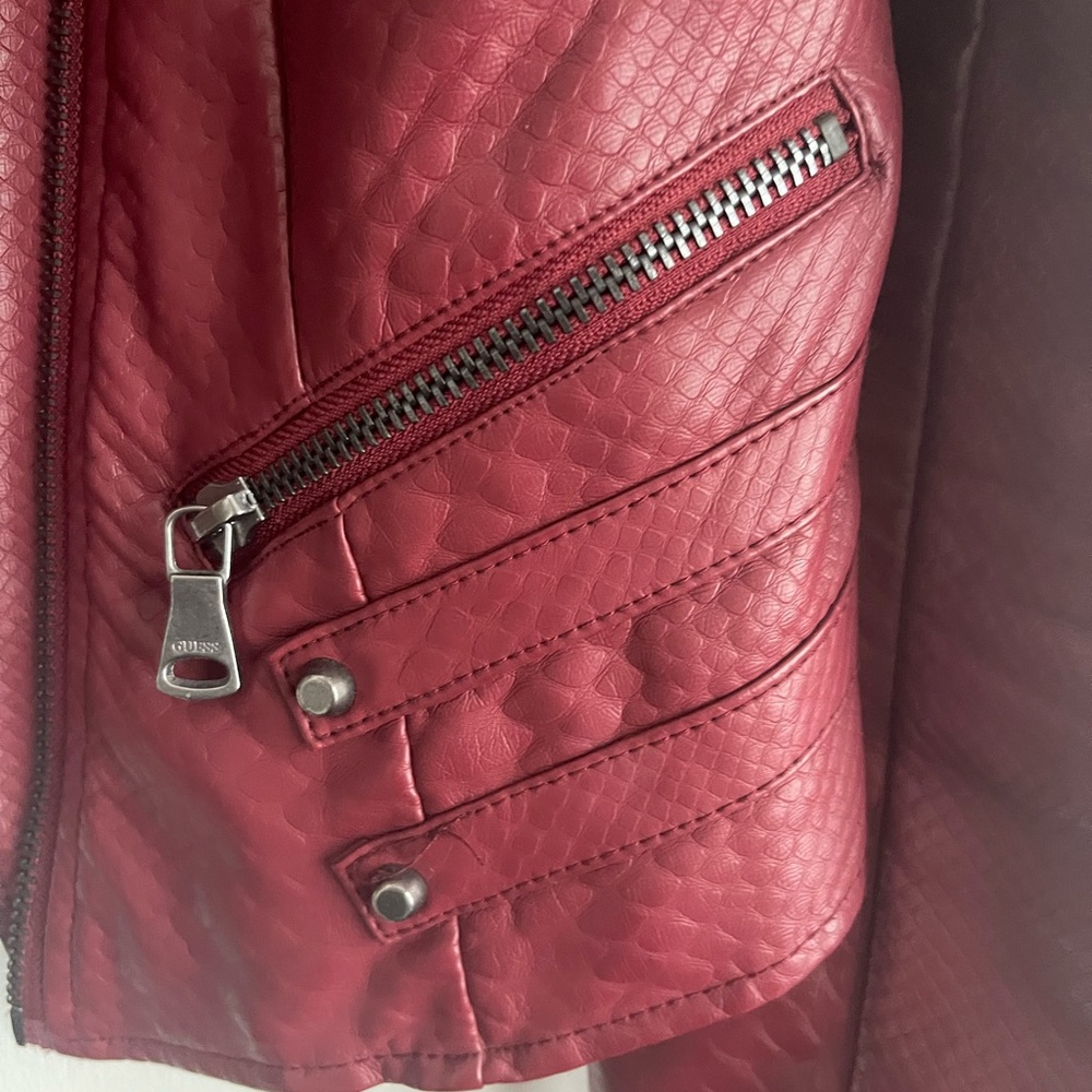 GUESS leather jacket - Picture 2 of 4
